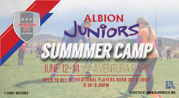 Albion SC Las Vegas Summer Camp